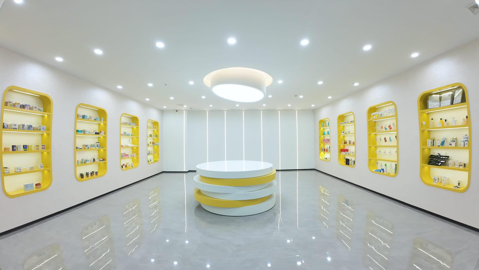 怡莹卫生用品公司展示厅